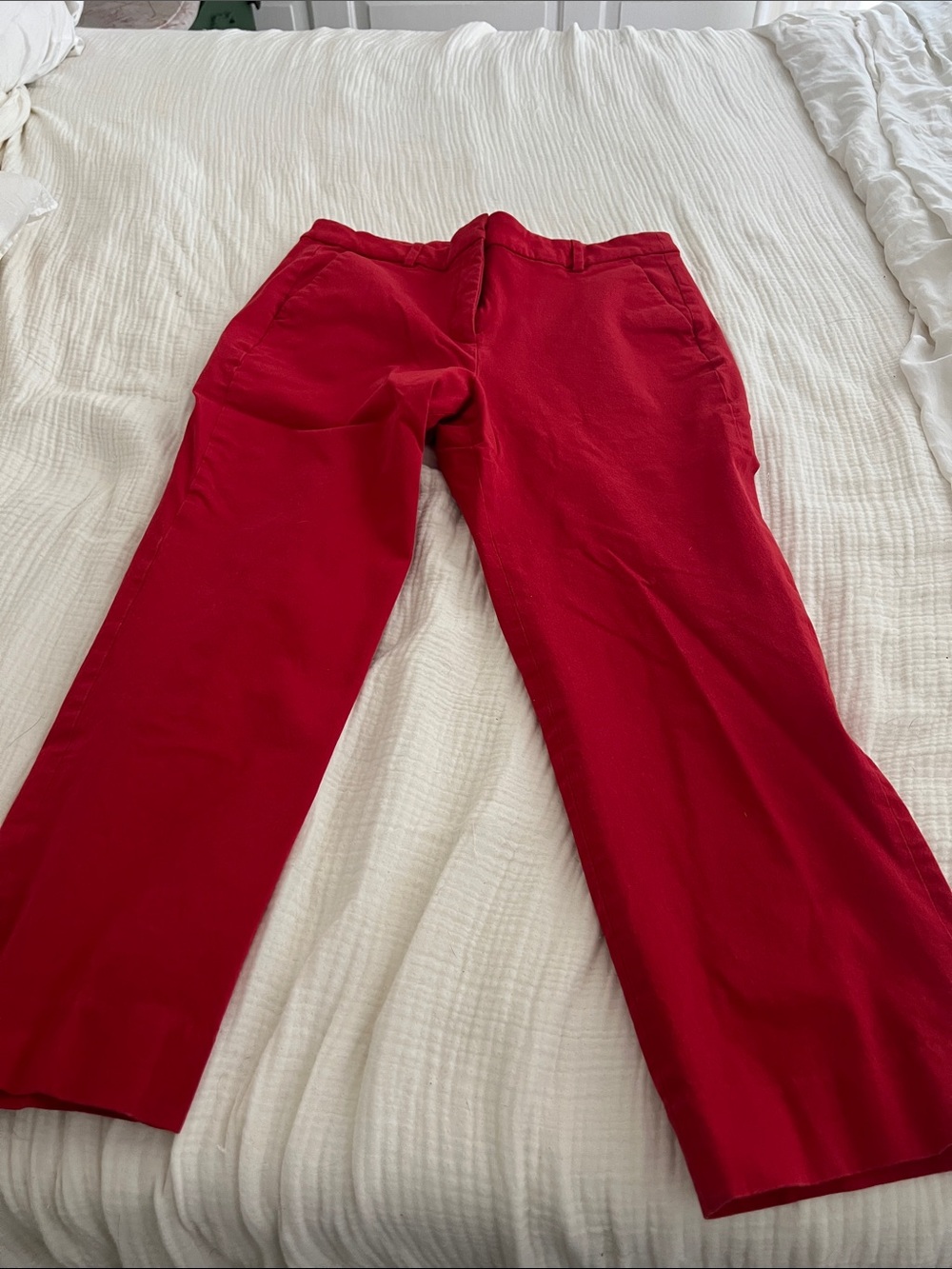 J. Crew Kallie Red Women's  Chinos